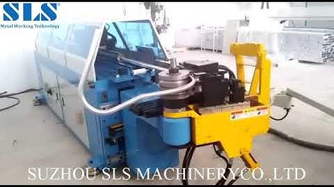 full automatic cnc hydraulic tube bender pipe bending machine with push bending function