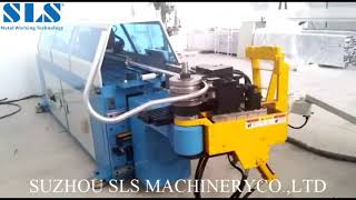 full automatic cnc hydraulic tube bender pipe bending machine with push bending function