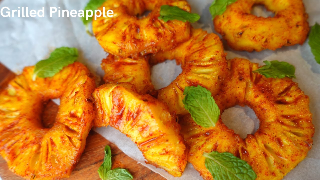 Barbeque nation style Grilled pineapple Churrasco Pineapple recipe