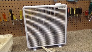 Breezen Hf-1010 10 Box Fan Initial Checkout