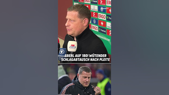 Max Eberl ist nach dem Pokal-Aus der Bayern angefressen 🤬 #shorts