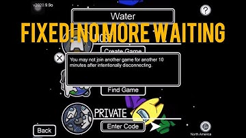 HOW TO REMOVE INTENTIONAL DISCONNECTING IN AMONG US (FOR ANY DURATION) (NO PROGRESS LOST)