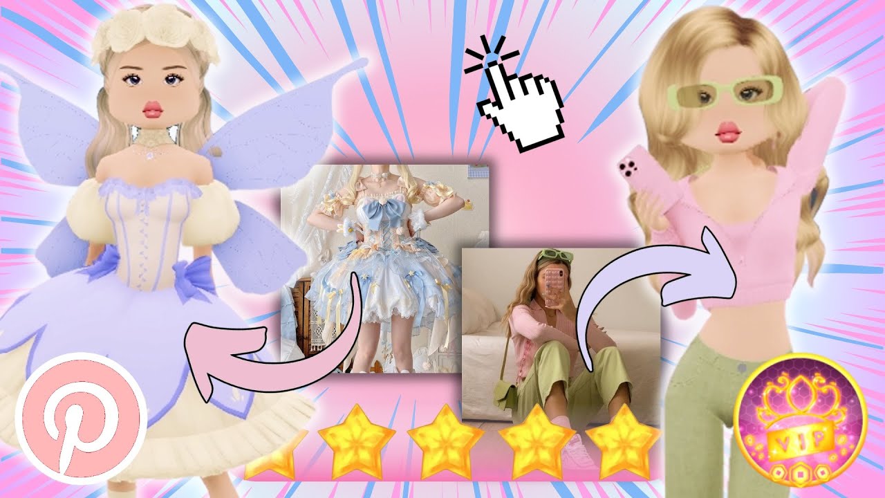 AZ ELSŐ PINTEREST KÉP LESZ AZ OUTFITEM 🌟 / ROBLOX DRESS TO IMPRESS (öltözzködj és nyűgözz le)