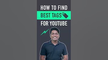 How to Find Best Tags for YouTube Videos #shorts