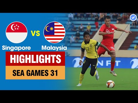 Highlights Singapore vs Malaysia | Rượt đuổi ngoạn mục - siêu phẩm đẹp nhất SEA Games 31