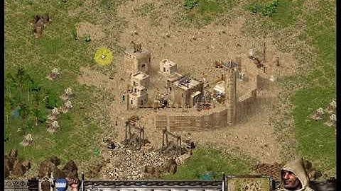 STRONGHOLD CRUSADER TUTORIAL 1 BASIC SETUP RICH ECONOMY