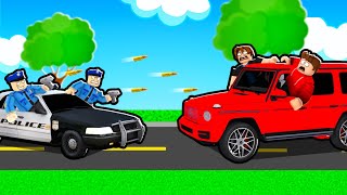 CHOP AND FROSTY BECAME SUPECAR TAXI DRIVERS IN ROBLOX screenshot 3