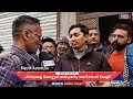 Bjp leader jamyang namgyal met party workers at kargil addressed media