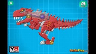 Мультик игра Роботы динозавры: Рекс в Мексике (Toy War Robot Mexico Rex) screenshot 2