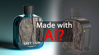 AI 3d model generation | Perfume design