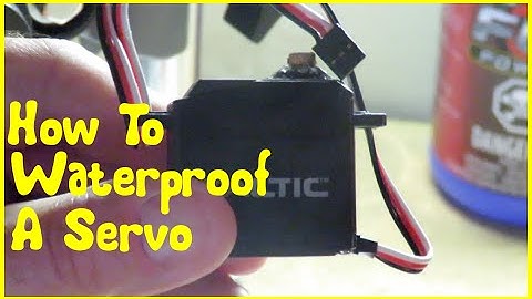 How To Waterproof A Servo