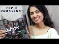 Top 6 Unboxing | Face Awards India 2018 | Nyx Cosmetics