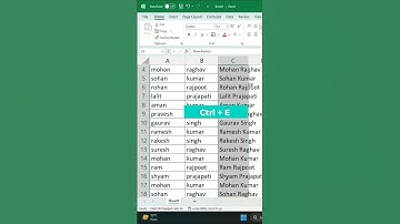 Excel Trick - How to merge two columns in excel
