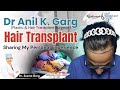 Story of dr anil garg hair transplant journey  best hair transplant in indore