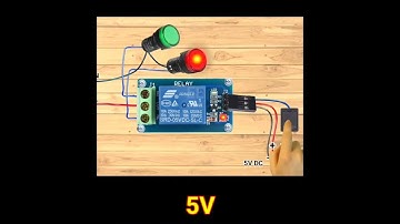 5v relay module connection #shorts #shortvideo #youtubeshorts #spdt #electricalteluguvideos