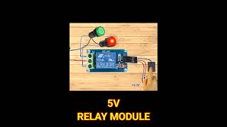 5v relay module connection #shorts #shortvideo #youtubeshorts #spdt #electricalteluguvideos