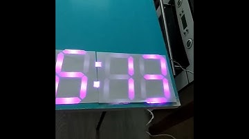 Супер часики на WS2811 и Arduino pro mini