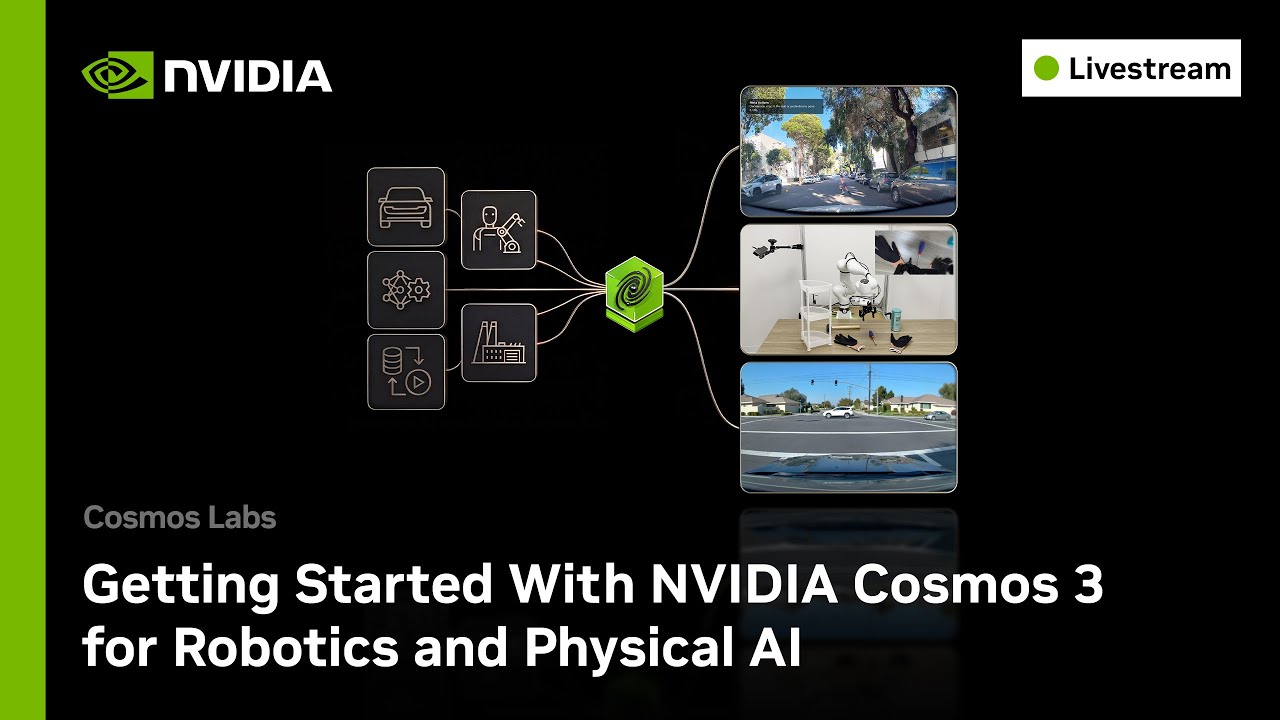 Getting Started with NVIDIA Cosmos 3 for Robotics and Physical AI | Cosmos Labs