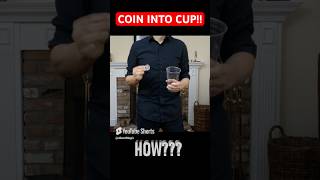 COIN PASSES THRU!!!  EASY MAGIC TRICK #learnmagictricks #easymagictricks #cointrick