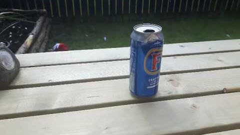 Beer can bin