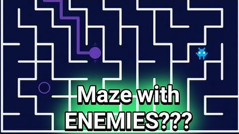 MAZE GAME WITH ENEMIES MODE LEVEL 21-25