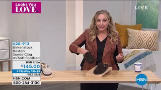 Birkenstock Boston Suede Clog with Soft Footbed screenshot 5