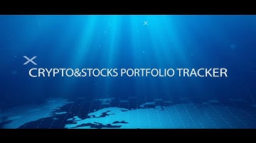 Ultimate portfolio tracker for crypto&stocks created with google spreadsheet