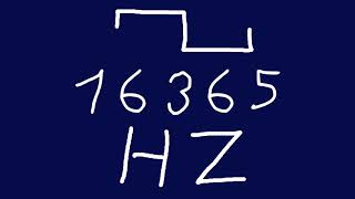 16365 hz square