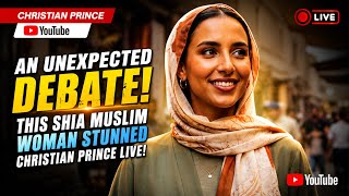 A Very Honest Shia Muslim Woman Left Christian Prince Speechless in a Live Debate!