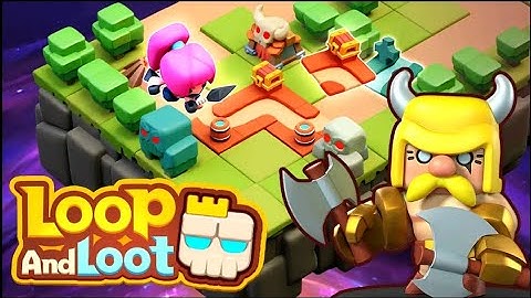 Loop & Loot : Merge RPG - Gameplay (Android)