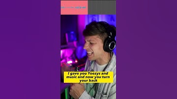 I made a beat and turned my voice into Kanye’s with AI 👀 #artificialintelligence #ai #kanyewest