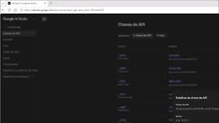 Crie a chave gratuita no Google AI Studio para usar o Assistente de visão PRO, complemento do NVDA.