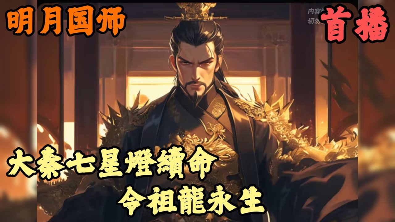 【架空历史】🔥《首播》💥【大秦七星燈續命令祖龍永生】明月国师 1-201章節  為讓大秦黑色金龍旗插在羅馬帝國的首都，我決定為嬴政續命十二年，此話當真？