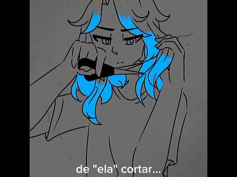 blue hair •|~animação~|•