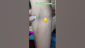 Intravenous injection use ll iv injection lagana sikhe ll #ivinjection #short
