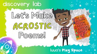 ✍️ Learn How To Turn Your Name Into A Fun Poem With This Easy Acrostic Poem For Kids!