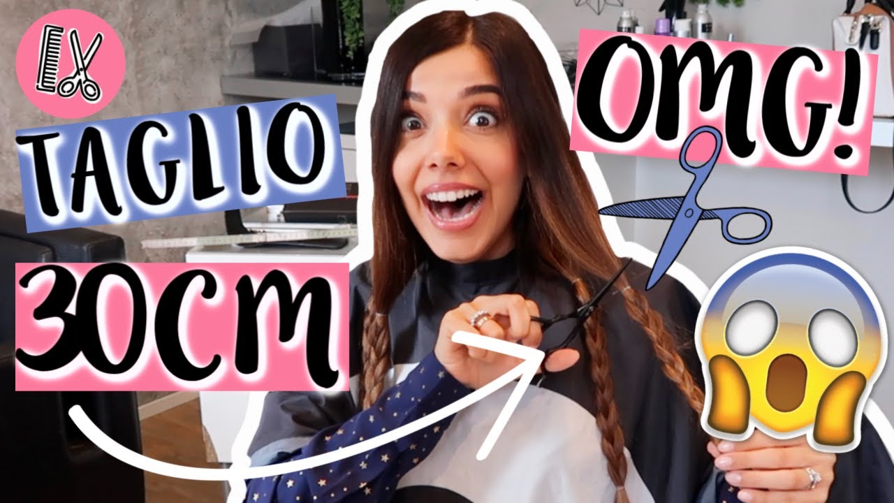 TAGLIO 30 CM DI CAPELLI! AIUTO!!! 😱💇🏽 | Vanessa Ziletti