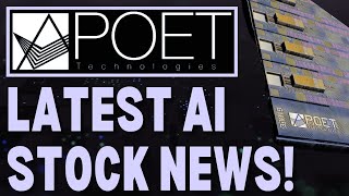 Top AI Tech Stocks to Watch Now | Latest AI Stock News Today | POET Technologies | POET