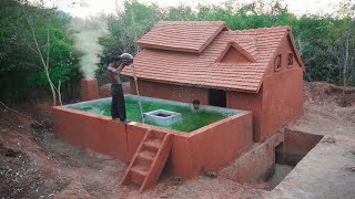 [ Full Video ] Life in the forest ,Dig to build luxury house and swimming pool by Building Skill 42,625 views 11 months ago 34 minutes