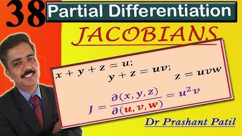 Jacobian || Important Problem || Partial Differentiation  || 22MAT11||  18mat21 || Dr Prashant Patil