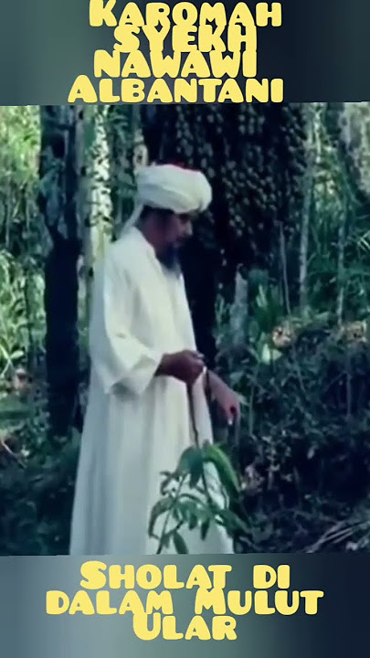 Karomah Syekh Nawawi Albantani