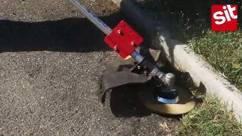 String Trimmer Brush for asphalt cleaning - SITBRUSH