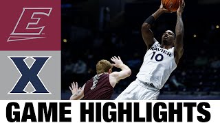 Eastern Kentucky vs Xavier Highlights 2020 College Basketball Highlights