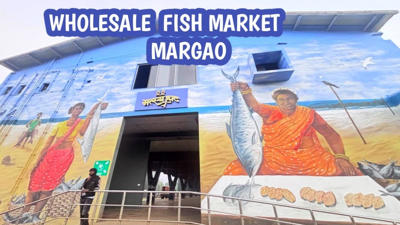 Margao Wholsale Fish Market South Goa February 2026…