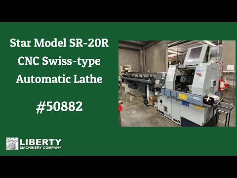 Star SR-20R CNC Swiss  Lathe - Liberty #50882
