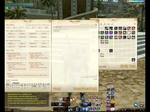 Archeage: Composing / Artistry Guide Part 2