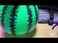 スイカ ビーチ ボールの空気抜き動画。イガラシ BBU-140逆流防止弁有り版