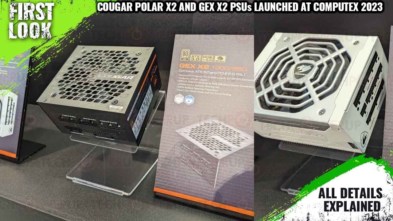 Cougar Polar X2 1200 W, 1050 W And GEX X2 1200, 1000, 850, 750 And