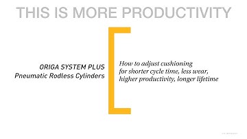 How to Adjust the Cushioning for the OSP-P Rodless Linear Actuator | Parker Hannifin