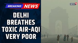 Delhi Chokes After Diwali- Aqi Still Very Poor Across Ncr Delhi Ncr Air Quality Pollution